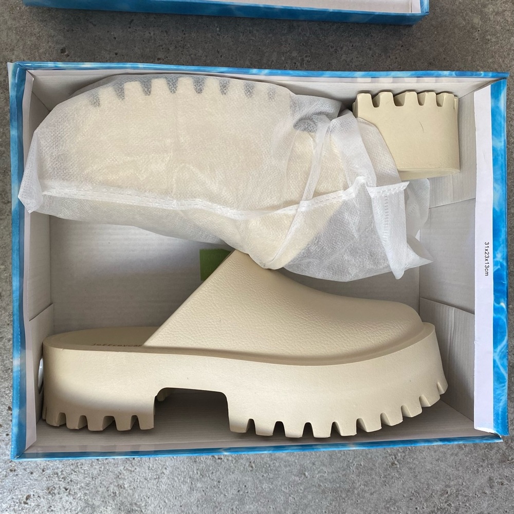Free People Bae Platform Mules by Jeffrey Campbell